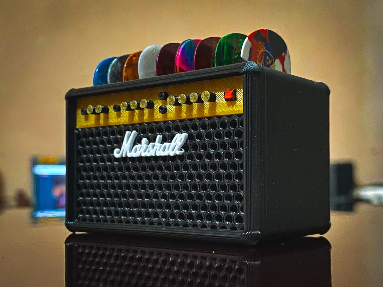 Porta Puas Amplificador Marshall Para 9 Puas