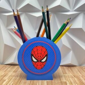 Portalápices + 12 lápices de colores
