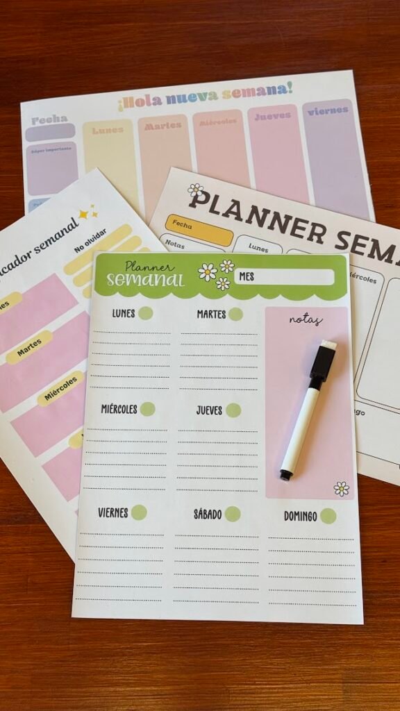 Planners Semanal Imantados